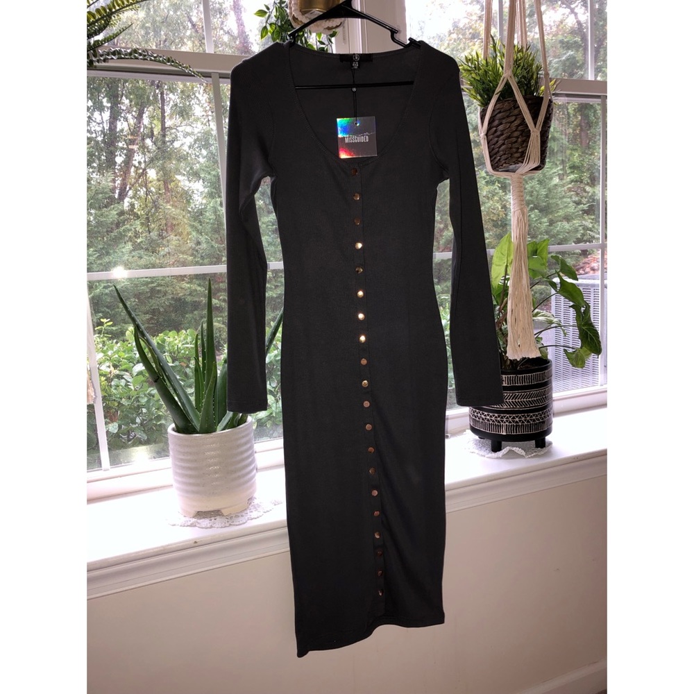 Long sleeve bodycon dress